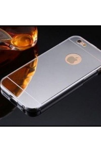 OEM Carcasă Apple iPhone 7, tip oglindă, argintie