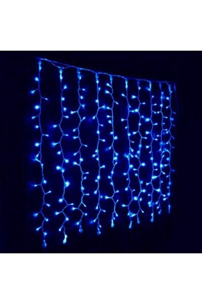 SIKS Instalație de Crăciun, model de perdea, 8 efecte de lumină, franjuri, 300 led