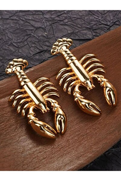 MioArt Istakoz/Akrep Figürlü Tasarım Küpe