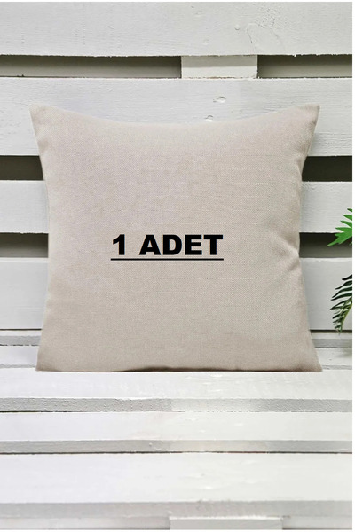 Belomia Home Collection Kırlent Kılıfı Krem 40x40 Cm 1 Adet