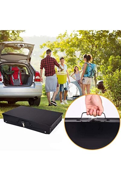 SIKS Charcoal Garden Grill, Metal, Portable, Utensils Included, Foldable Legs, 44 X 27 X 22 Cm