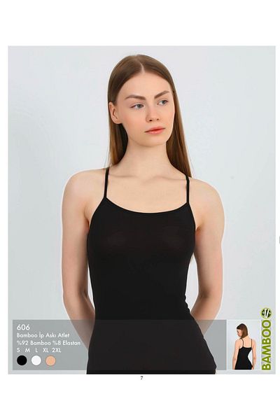 5.MEVSİM Senfoni̇ Bamboo Rope Strap Undershirt