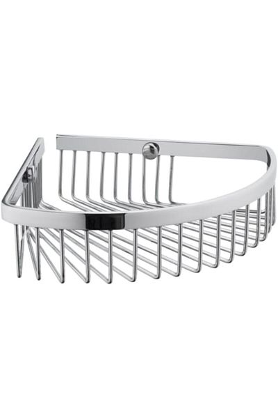 MCreative Base 200 A44159 Single Sponge Holder, Chrome
