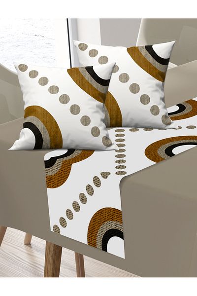 Ardizayn Bohemian - țesătură din microfibră, balcon, grădină, bucătărie, căptușeală și set de 2 huse de pernă
