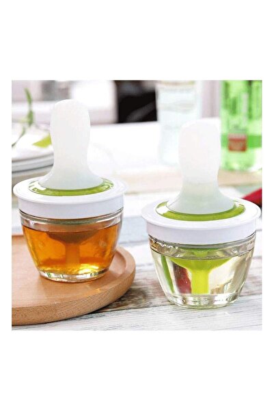 SIKS Brush with Pump and Silicone Bristles Oil Brush, For Oil, Oliviera With Bowl Included, 148 ml