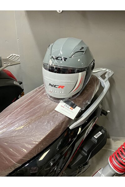 NCR çenesiz vizörlü 708 ECE belgeli motosiklet kaskı