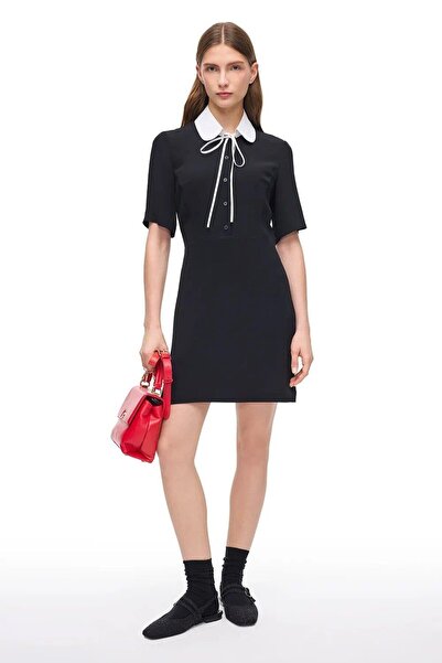 Perspective Φόρεμα Echos 3851-Μαύρο