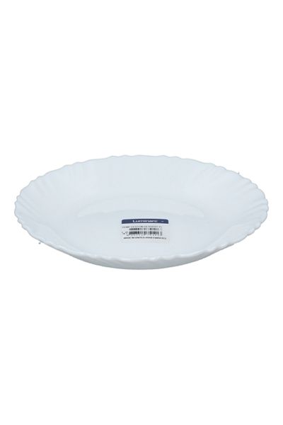 Luminarc Feston Dishwasher and Microwave Safe Dessert Plate White 19cm