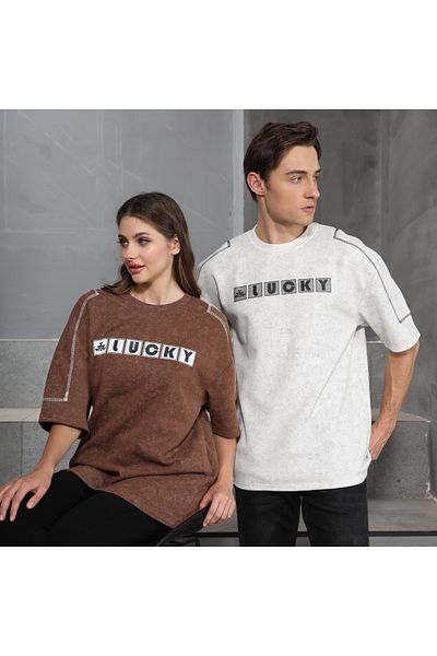 ALANAQA Unisex Oversized T-Shirt