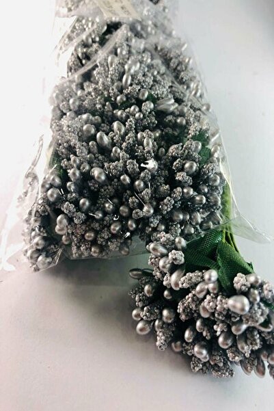 Massaltay 144 قطعة من البذور الفضية اللامعة - مادة زخرفية لامعة وعصرية