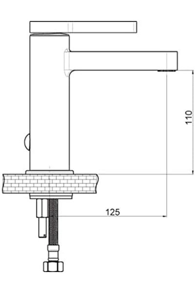 MCreative Sink Mixer Gildo Mlb165