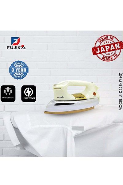 Fujika fujika Dry Iron - UI-D22SKSY (G) - Made in Japan