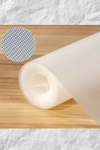 Kent Pazarı Eva Non-Slip Shelf Cover 45 cm X 10 Meters Transparent Non-Slip Shelf Cabinet Inside and Drawer Inside Cover