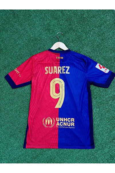 BREATHLESS Barcelona Yeni Sezon Luis Suarez Yetişkin Forması (İç Saha)