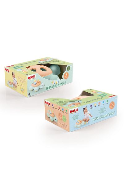 RAF Store Caretta Turtle Find-And-Plug Pastel Color Special Series Educational Toy