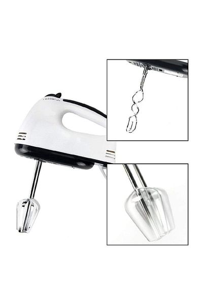 OEM Mixer with 7 power levels, 350W power, preparation bowl included