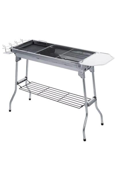 MADFOX Grillmate Portatif Katlanır BBQ Mangal SİLVER