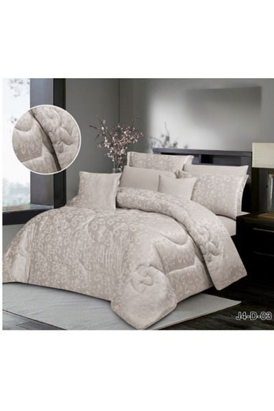 Generic Two-person quilt, 8 pieces, jacquard