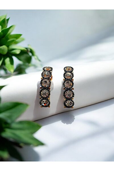 FUYA JEWELLERY Elmas Montür Beştaş Küpe