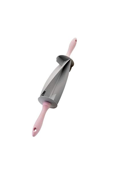 SIKS ® croissant dough roller, 40 cm, pink/gray