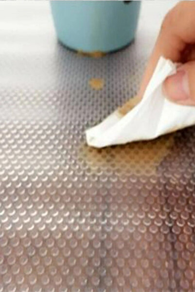 Kent Pazarı Eva Non-Slip Shelf Cover 45 cm X 10 Meters Transparent Non-Slip Shelf Cabinet Inside and Drawer Inside Cover