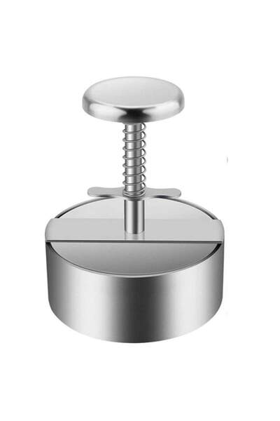 SIKS Presă pentru burgeri, reglabilă, circumferință 10.2, oțel inoxidabil, ar...