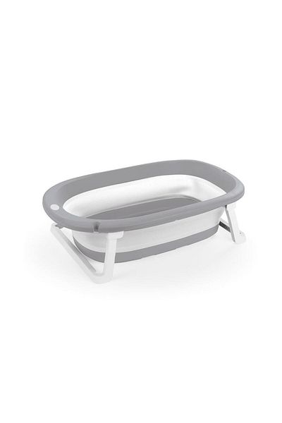 NW NessiWorld Nessiworld 7256 Small Foldable Bath Gray