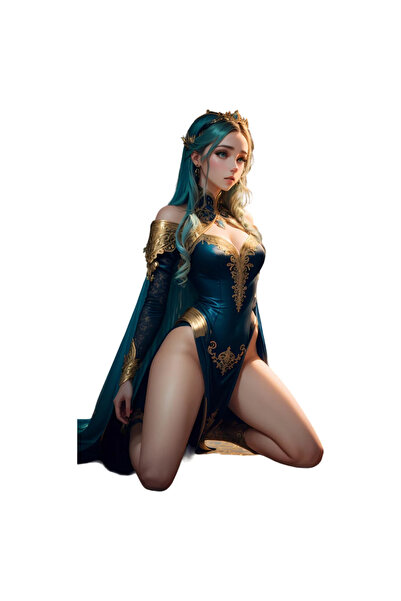 INOVATIX Σετ 8 τεμαχίων, Αυτοκόλλητο Πριγκίπισσας, INOVATIX®. 6 εκ.