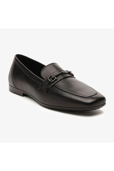 Greyder 34800 Black Genuine Leather Women's Casual Shoes