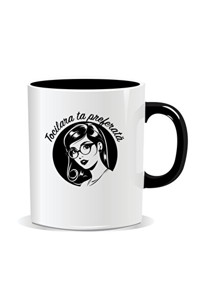 OEM Cana personalizata cu mesaje pentru tocilari, Tocilara ta preferata - Int...