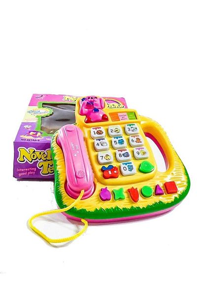 Rally Musical Phone Toy with Educational Role Play Model for Music and Light for Kids