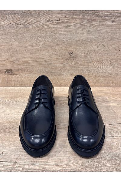 Pierre Cardin Ανδρικά παπούτσια με κορδόνια Eva Sole Ultra Light Orthopedic Γνήσιο Δέρμα Classic