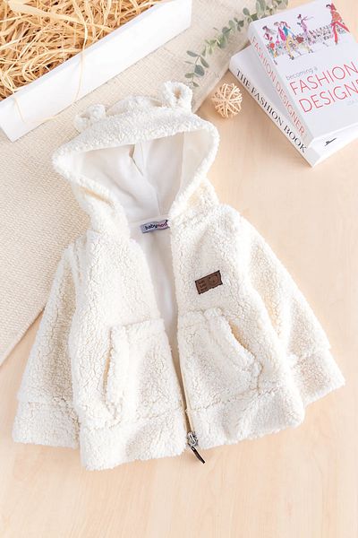 Babymod Welsoft Combed Cotton Lined Hooded Baby Boy Coat