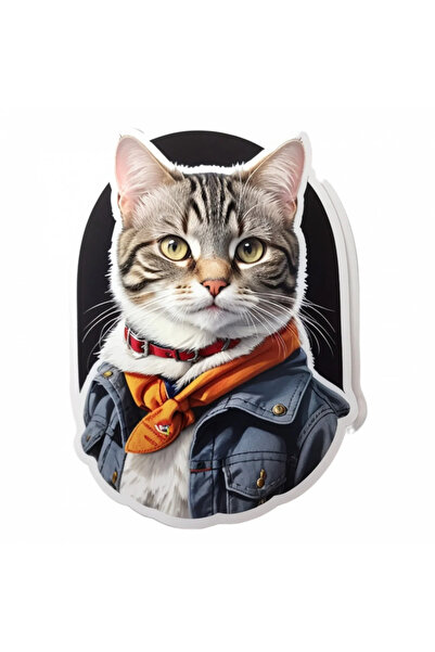 INOVATIX Σετ 8 τεμαχίων, Αυτοκόλλητο αμερικανικής γάτας με συρμάτινη τρίχα κα...