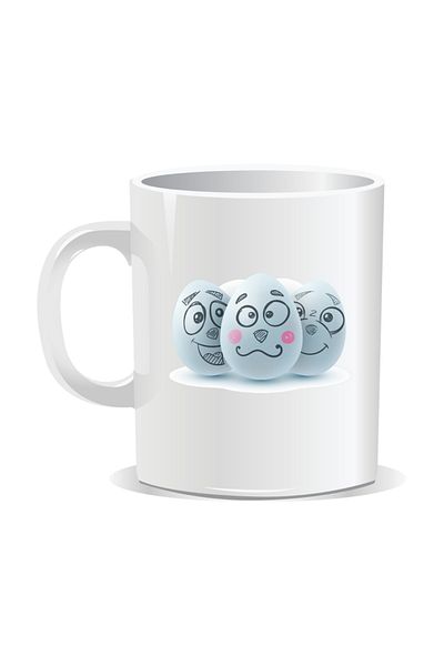 OEM Personalized Easter mug, Painted eggs - White interior