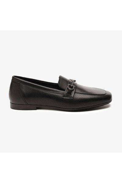 Greyder 34800 Black Genuine Leather Women's Casual Shoes
