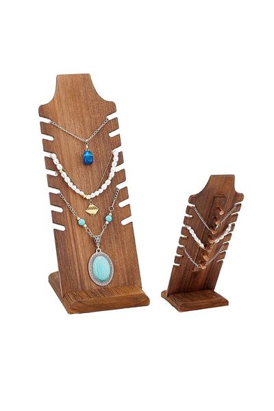 Buççin Wooden Jewelry Stand Jewelry Organizer Accessories Organizer Stand
