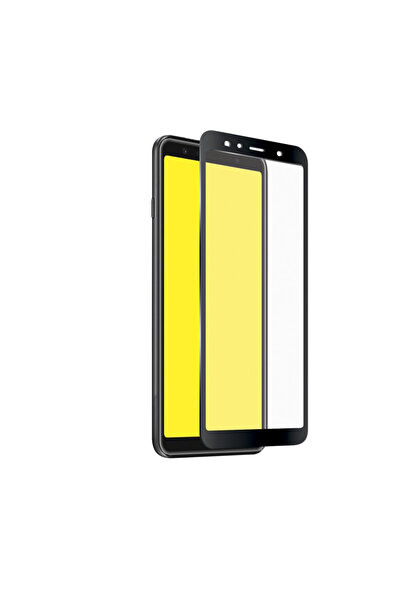OEM Samsung Galaxy A9 2018 Γυάλινη μεμβράνη, 9D FULL GLUE Μαύρο