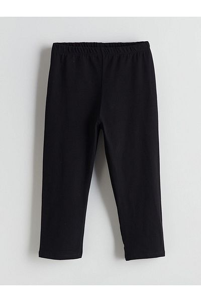 LC Waikiki 3/4 Length Girl's Tights with Elastic Waist
