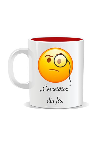 OEM Personalized mug with Emoji, Natural Scientist