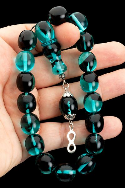 OTTOTESBİH Men's Gift 14X15Mm Mascot Efe Prayer Beads, Infinity Figure