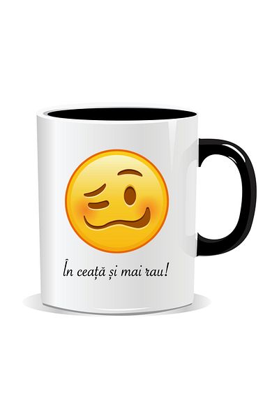 OEM Personalized Emoji Mug, You Got Me In A Fog