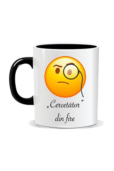 OEM Personalized mug with Emoji, Natural Scientist