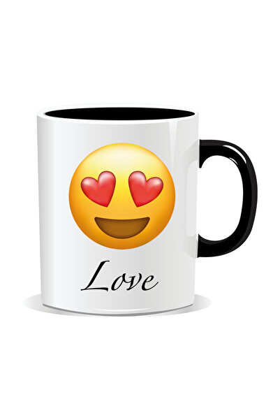 OEM Cana personalizata cu Emoji, Love