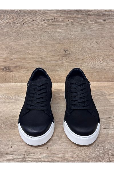 Pierre Cardin Lace-Up Ready Sole Genuine Nubuck Leather Casual Men's Shoes