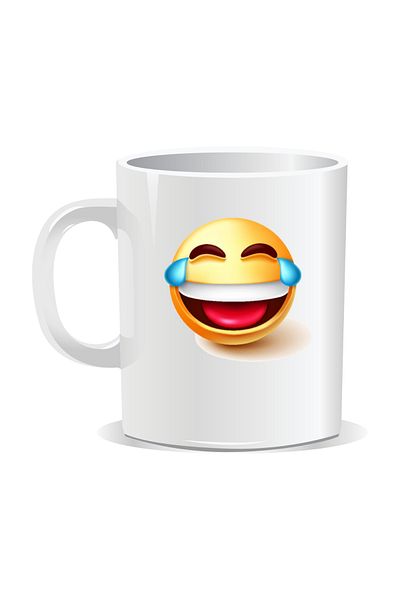 OEM Personalized Emoji Mug, Cheerful by Nature