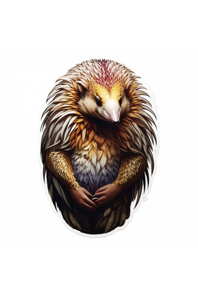 INOVATIX Σετ 8 τεμαχίων, Αυτοκόλλητο Μυθολογικός χαρακτήρας Έχιδνα, INOVATIX®...