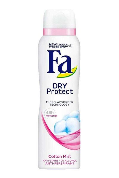 Fa Dry Protect Cotton Mist antiperspirant deodorant spray for women, 150ml