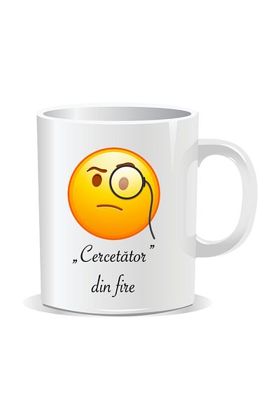 OEM Personalized mug with Emoji, Natural Scientist