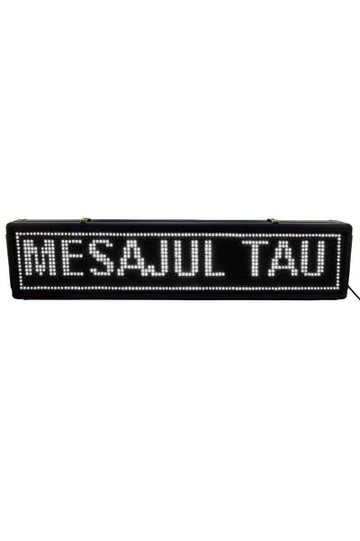 OEM Panou LED programabil pentru exterior/publicitate luminoasă 100x20 ALB